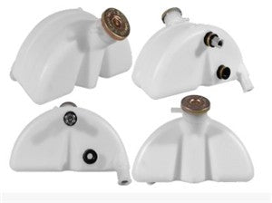 Pressurized Coolant Tank, Plastic, with Cap, 2004-2007 Mack Cv, 2008 Mack Gu7 Gu8