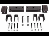 Tandem-Axle Trailer Hanger Kit for 2" Slipper Springs - 12" Long Equalizers,Replace APT6SE