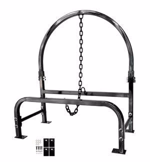 Truck Double Spare Tire Carrier Rack Tire Holder behind Cab