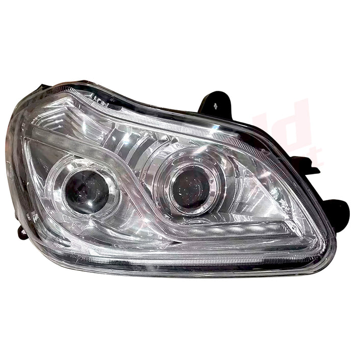 RH Headlight LED Projector with stripe Chrome KW T680 2013-2021