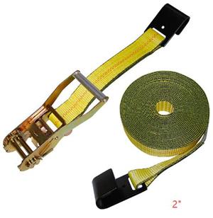 2” Rachet Straps With Black Flat Hook